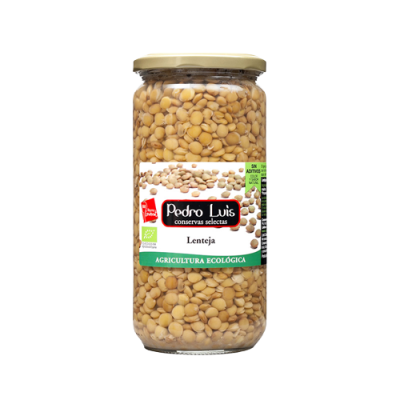 Extra-quality cooked lentils (720 ml) organic